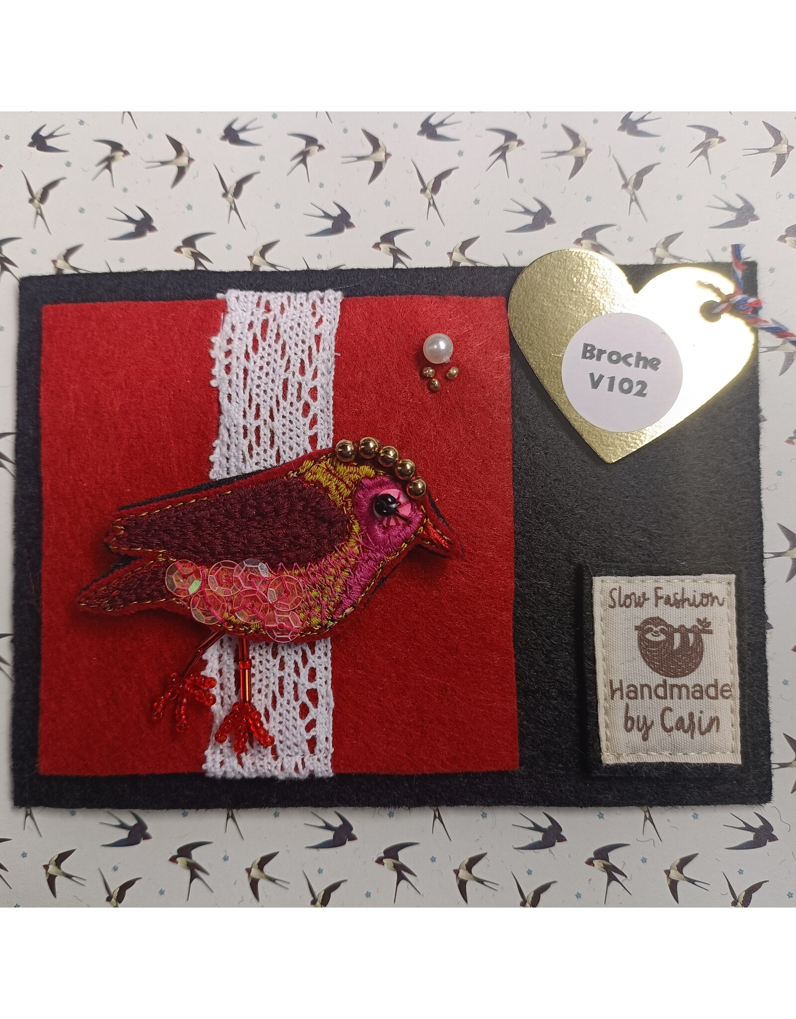 Broche  The Royal Bird  (V102)