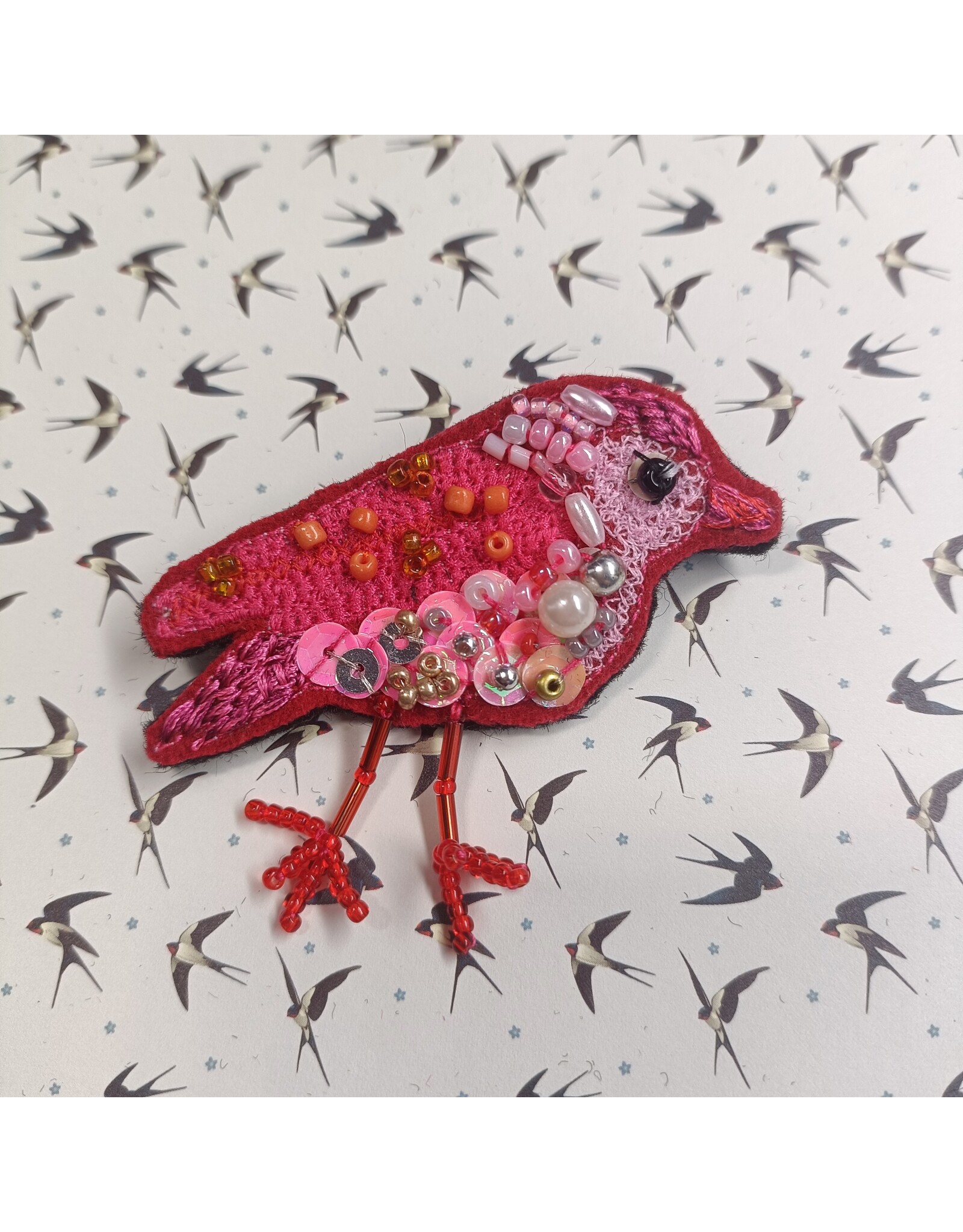 Broche The Pink Bird (V103)