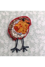 Broche Roodborstje Robin II (V107)