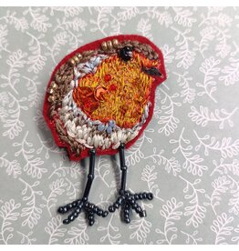 Broche Roodborstje Robin II (V107)
