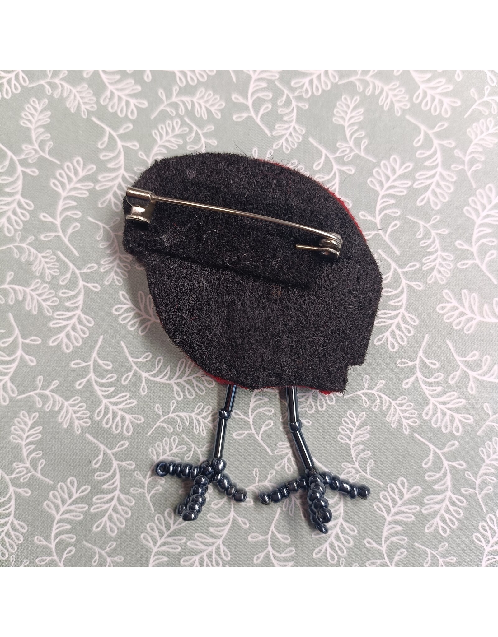 Broche Roodborstje Robin II (V107)