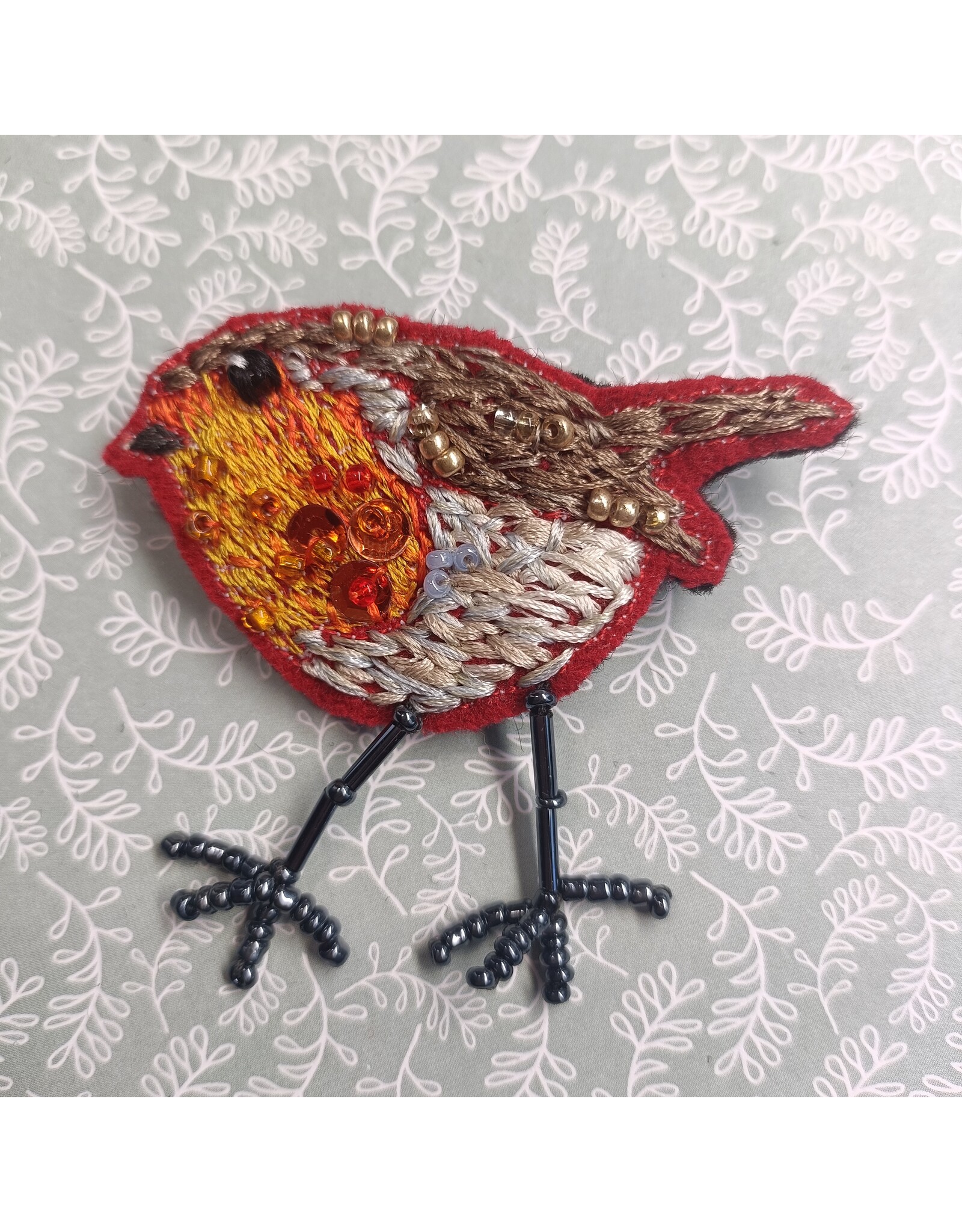 Broche Roodborstje Robin I (V109)