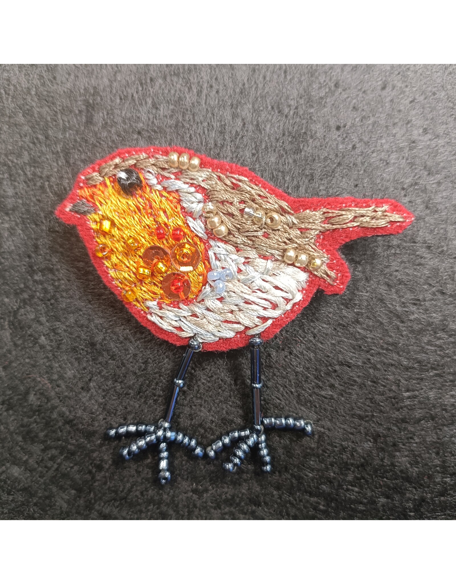 Broche Roodborstje Robin I (V109)