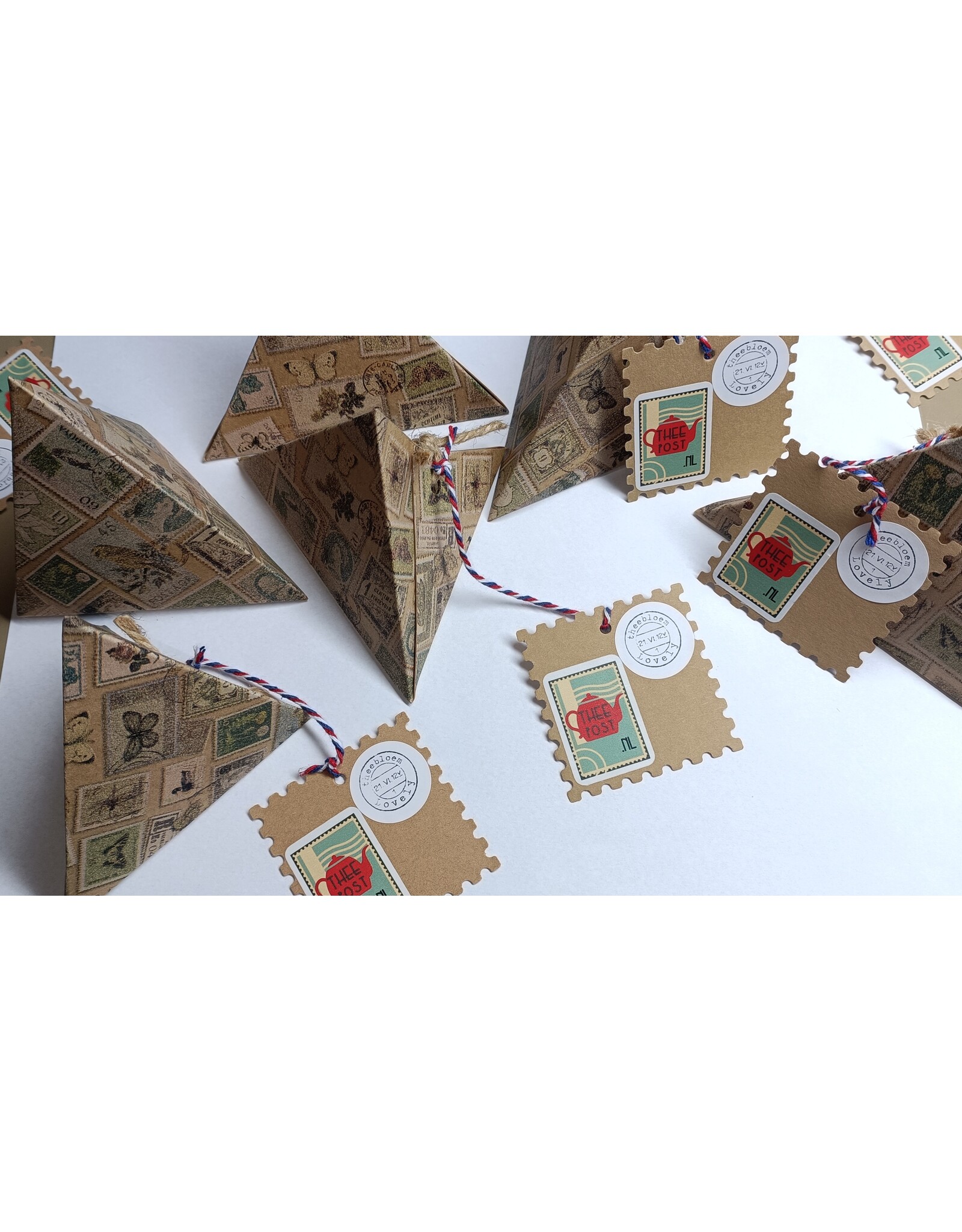 Theebloem van groene thee