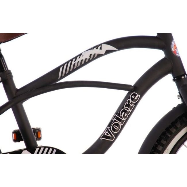 Jongensfiets 18 Inch Volare Black Cruiser 31802