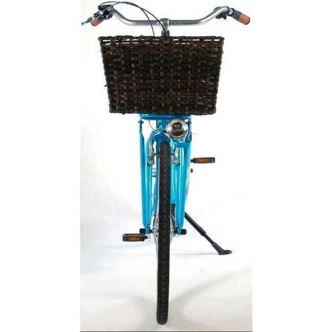 Kunststof Gevlochten Fietsmand Groot