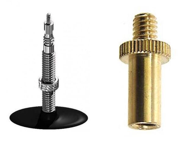 Verloopnippel Frans Ventiel naar Dunlop Ventiel - Djimmi.nl