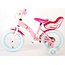 Disney Princess Fiets 14 Inch Wit Roze 21409-CH