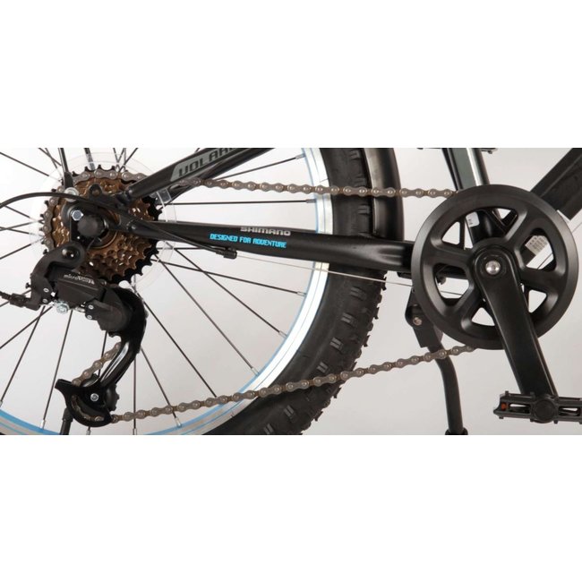 Jongensfiets 20 Inch Volare Rocky 6V Zwart Blauw 92022