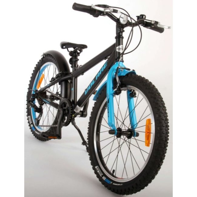 Jongensfiets 20 Inch Volare Rocky 6V Zwart Blauw 92022