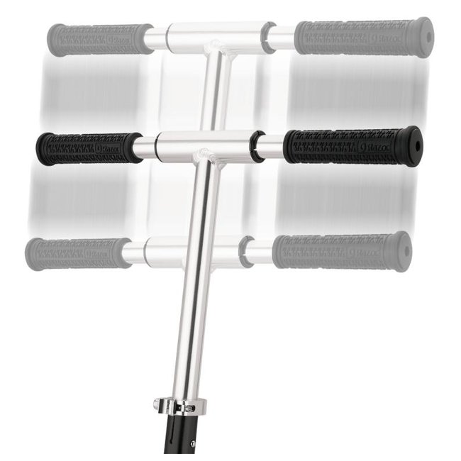 Opvouwbare Step Razor A5 Air Luchtbanden Zwart