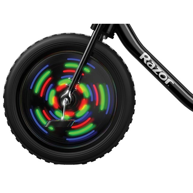 Drift Trike Razor Riprider 360 Lightshow Zwart