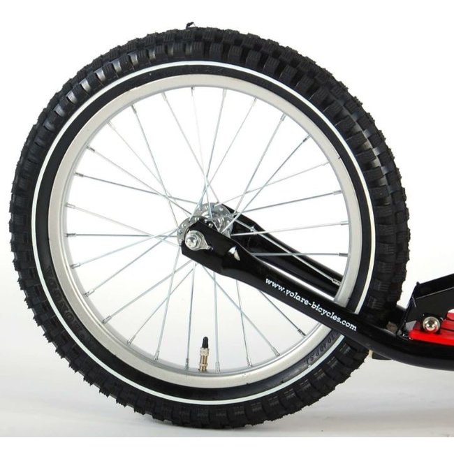 Volare Kinderstep 16 Inch Autoped Zwart 1654