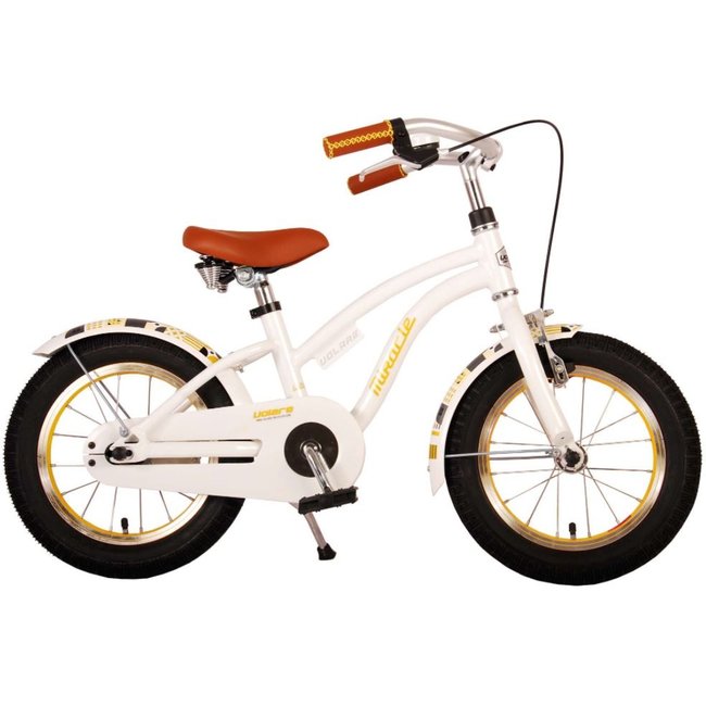 Volare Meisjesfiets 14 Inch Miracle Cruiser Wit 21488