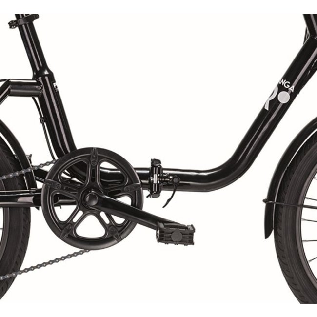 MBM Vouwfiets 20 Inch Kangaroo 6 Versnellingen Zwart