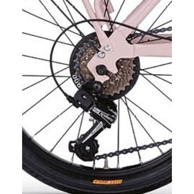 Vouwfiets 20 Inch MBM Kangaroo 6V Roze