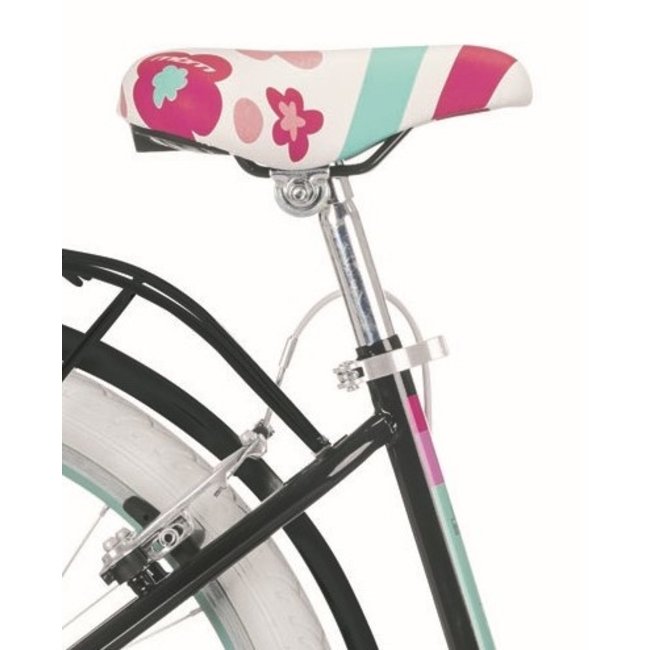 MBM  Meisjesfiets 24 Inch Fleur 6 Versnellingen Zwart