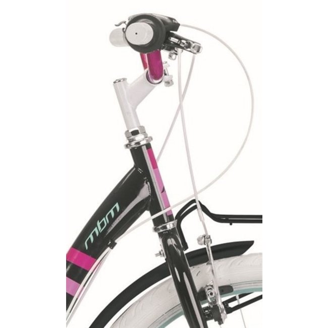 Meisjesfiets 24 Inch MBM Fleur Zwart