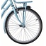 Meisjesfiets 24 Inch Retro Lichtblauw