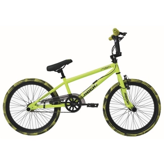 Magic BMX Crossfiets 20 Inch Rock Geel