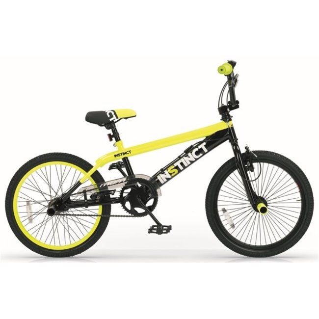 MBM Crossfiets BMX 20 Inch Instinct Geel