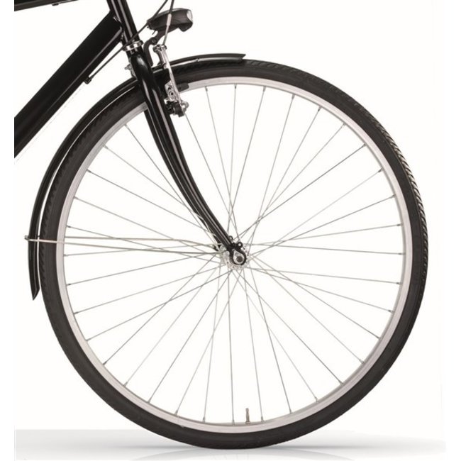 Herenfiets 28 Inch MBM Touring 6V Zwart