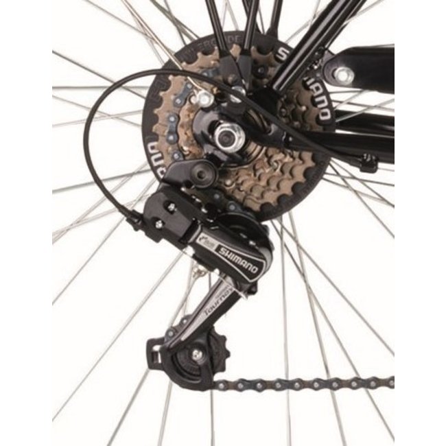 Herenfiets 28 Inch MBM Touring 6V Zwart