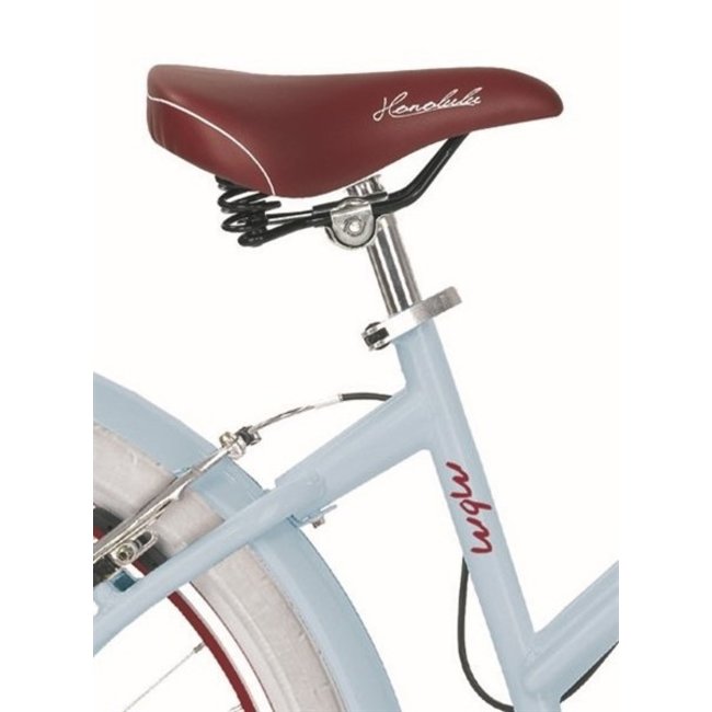 Dames Beach Cruiser 26 Inch MBM Honolulu 6V Blauw