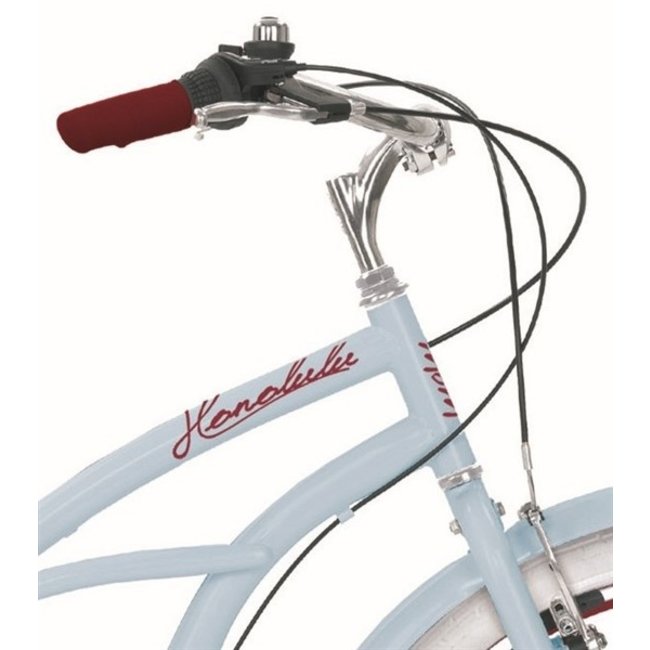 Dames Beach Cruiser 26 Inch MBM Honolulu 6V Blauw