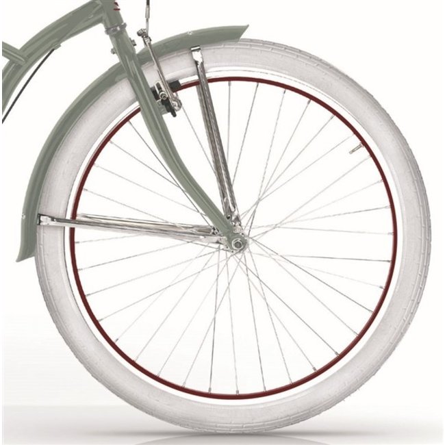 Heren Beach Cruiser 26 Inch MBM Honolulu 6V Groen