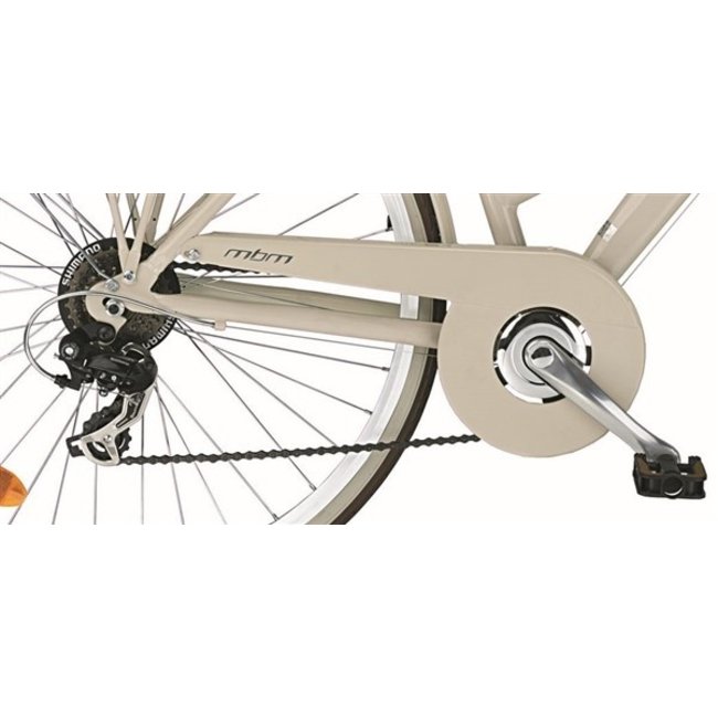 Damesfiets 28 Inch MBM Boulevard 6V Creme