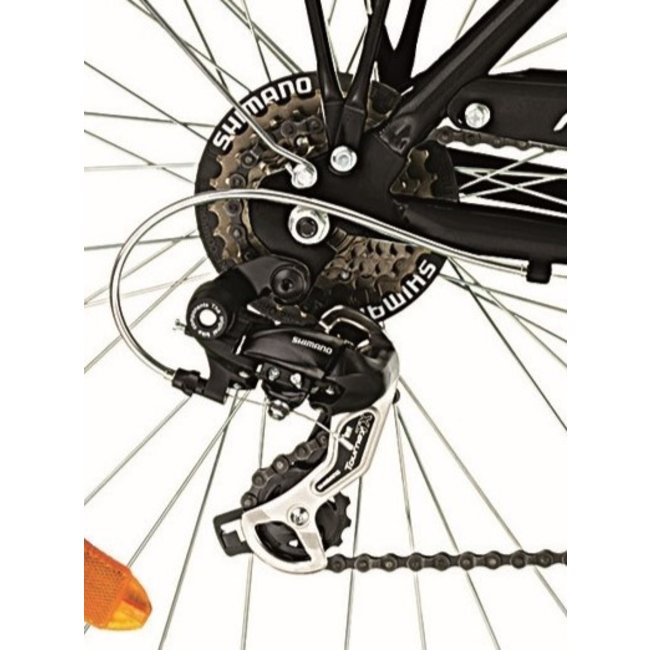 Damesfiets 28 Inch MBM Boulevard 6V Zwart