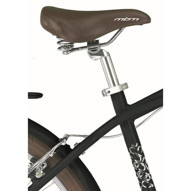 MBM Aluminium Herenfiets 26 Inch Maui Beach Cruiser 7 V Mat Zwart