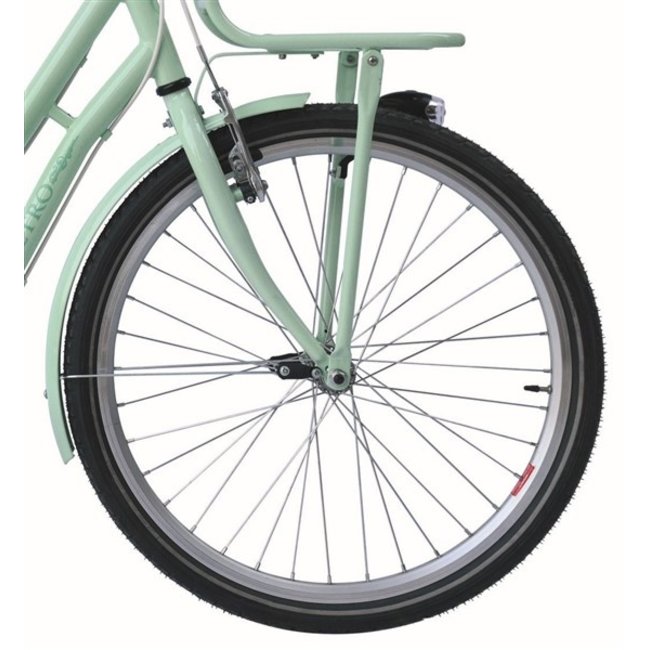 Meisjesfiets 22 Inch Retro 6V Turquoise