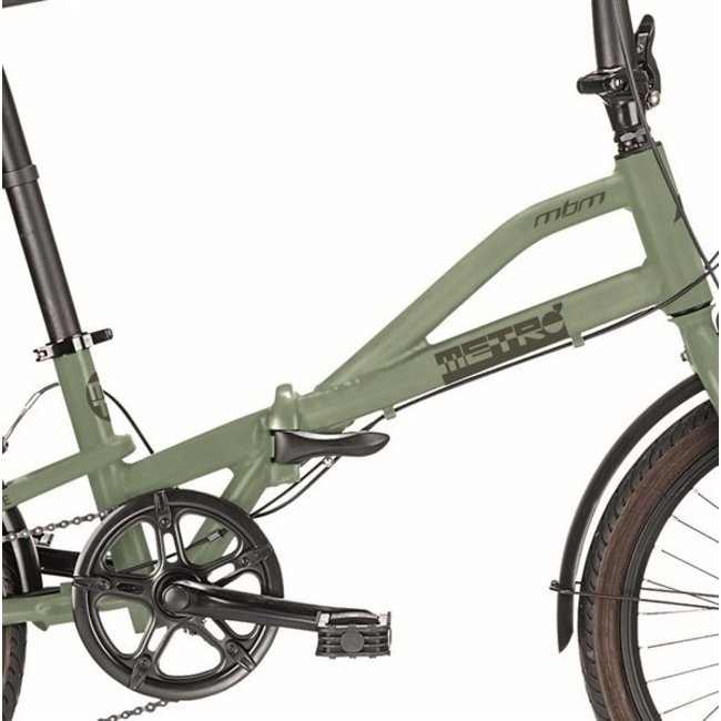 Vouwfiets 20 Inch MBM Metro 6V Groen