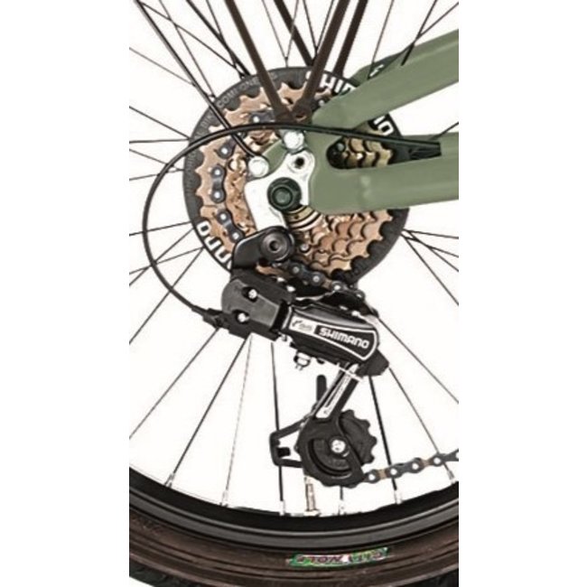 Vouwfiets 20 Inch MBM Metro 6V Groen