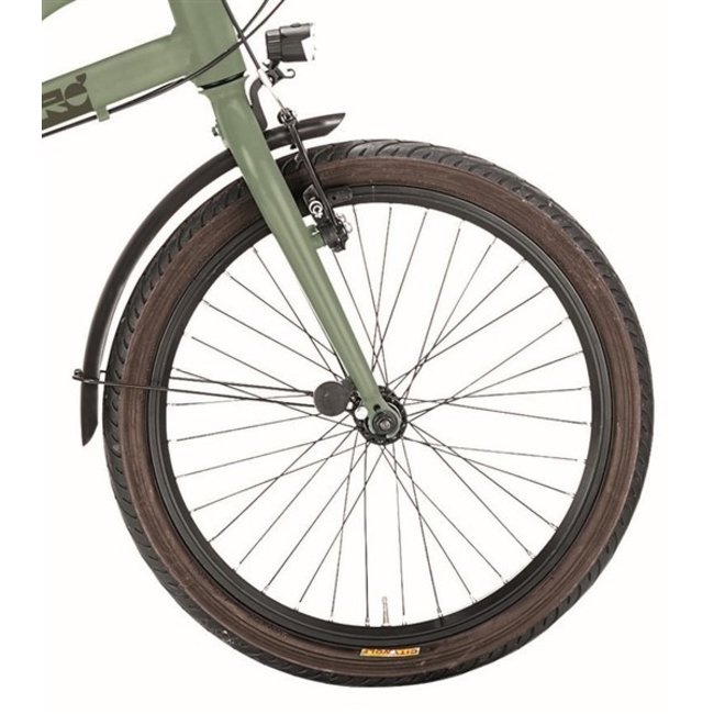 Vouwfiets 20 Inch MBM Metro 6V Groen