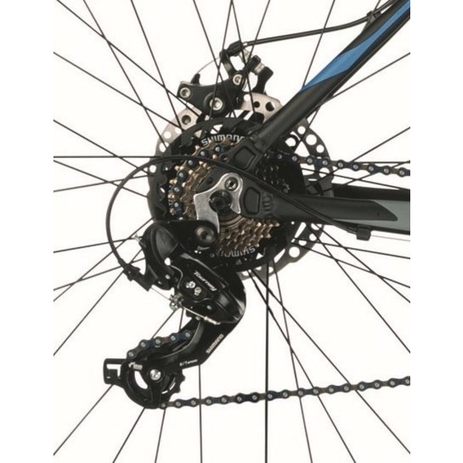 MBM Heren Mountainbike Loop 29 Inch 24 Versnellingen Blauw