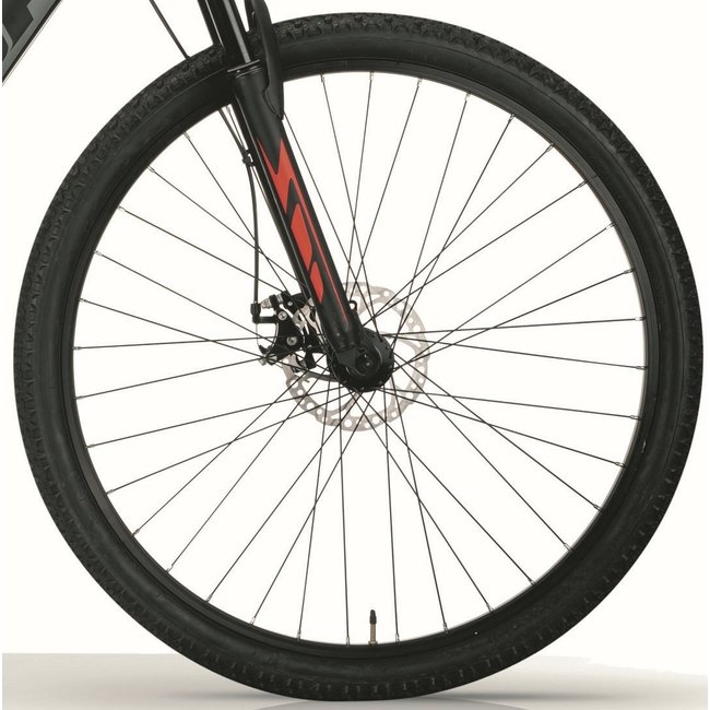 MBM Heren Mountainbike Loop 29 Inch 24 Versnellingen Rood