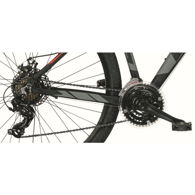 Mountainbike Heren 29 Inch MBM Loop 24V Rood