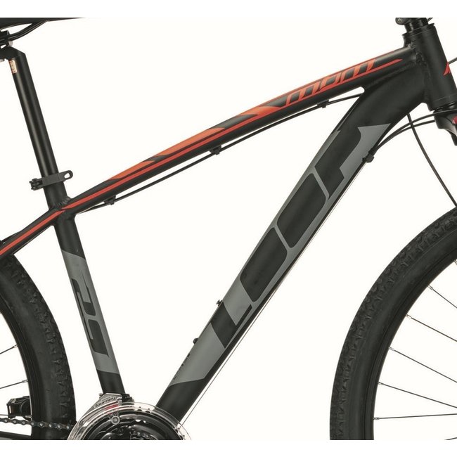 MBM Heren Mountainbike Loop 29 Inch 24 Versnellingen Rood