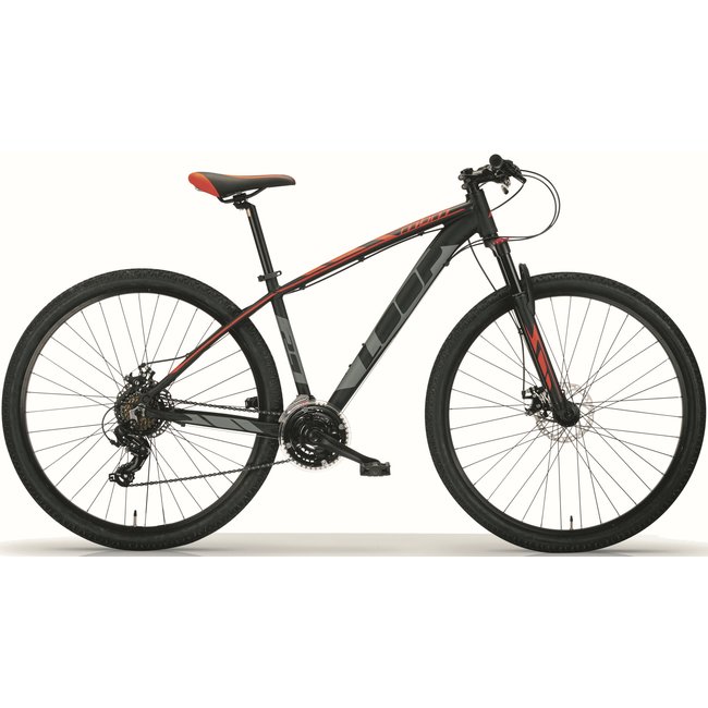 MBM Heren Mountainbike Loop 29 Inch 24 Versnellingen Rood