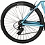 Mountainbike Heren 27.5 Inch Deed Hoop 21V Blauw