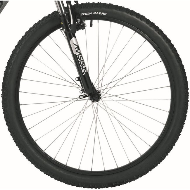 Mountainbike Heren 27.5 Inch Deed Hoop 21V Zwart