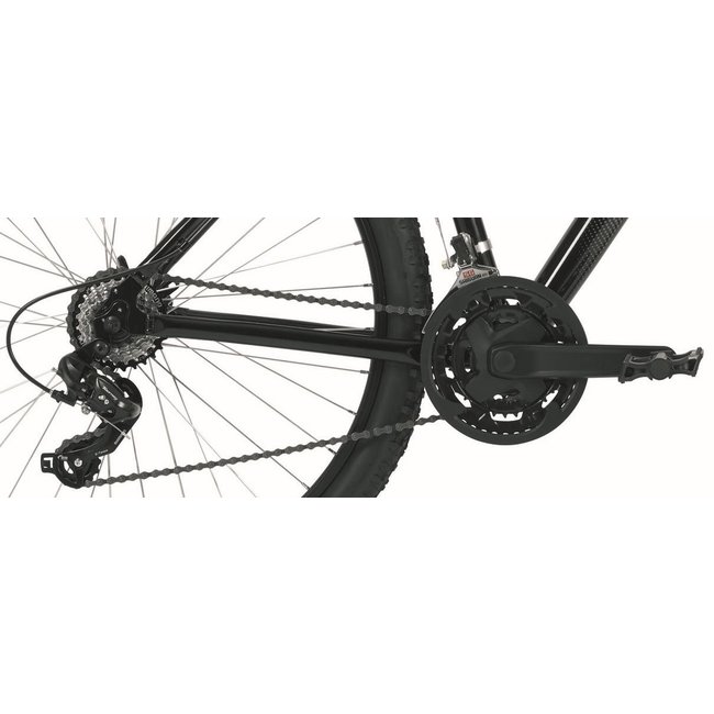 Deed Heren Mountainbike Hoop 27.5 Inch 21 Versnellingen Zwart