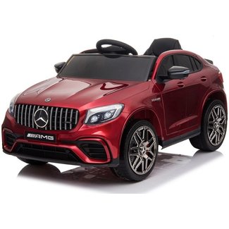 Mercedes Rollzone Elektrische Kinderauto Mercedes Benz GLC63 S Rood