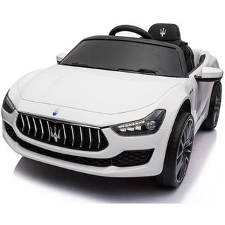 Maserati Rollzone Elektrische Kinderauto Maserati Ghibli Wit