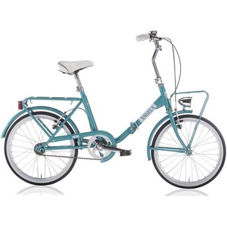 MBM MBM Vouwfiets 20 Inch Angela Turquoise 2 Handremmen