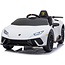 Rollzone Elektrische Kinderauto Lamborghini Huracan Wit