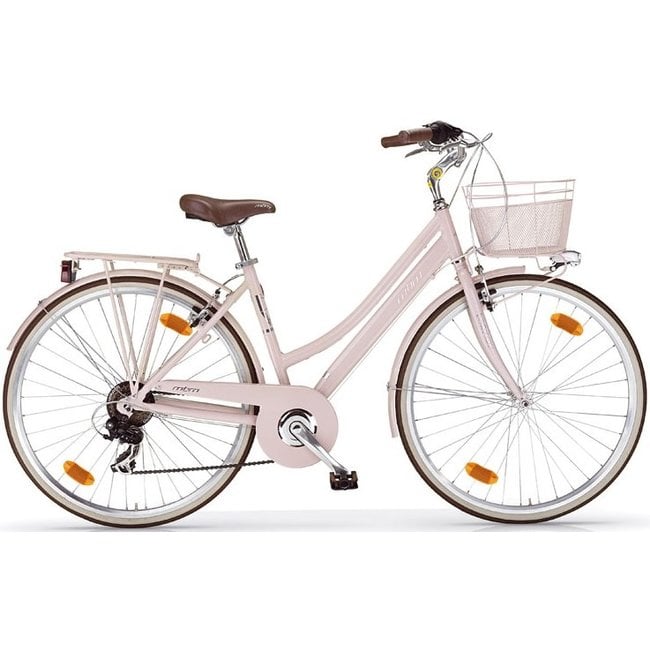 MBM Aluminium Damesfiets 28 Inch Boulevard 6 Versnellingen Roze